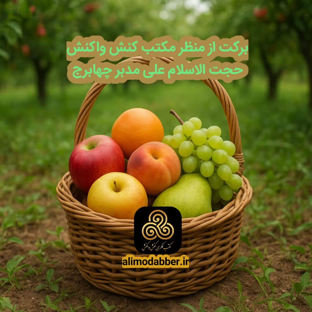 برکت از منظر مکتب کنش واکنش - علی مدبر