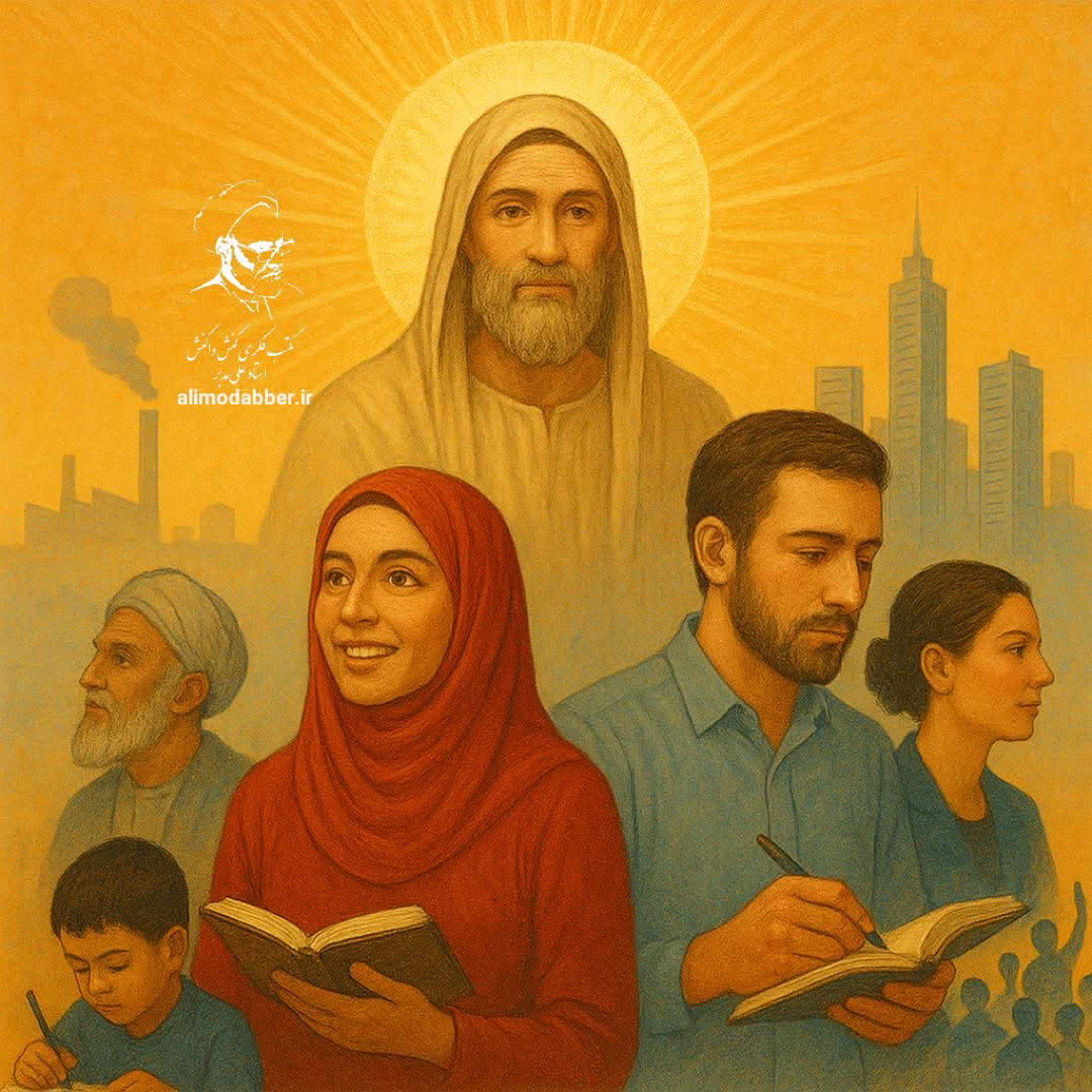 دین و نقش آن در شکوفایی استعداد های فردی و اجتماعی - مکتب فکری کنش واکنش